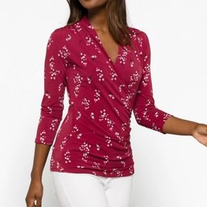 41 Hawthorn Henri Ruched Detail Knit Top XL